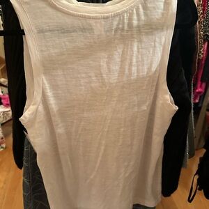 Caslon Ivory Sleeveless Muscle Tee